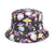 Unisex Cartoon Style Mushroom Wide Eaves Bucket Hat