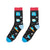 Unisex Cartoon Style Streetwear Universe Cotton Crew Socks A Pair