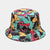 Unisex Casual Animal Printing Wide Eaves Bucket Hat