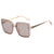 Unisex Casual Basic Fashion Solid Color Resin Square Sunglasses