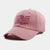 Unisex Casual Basic Letter Solid Color Embroidery Curved Eaves Baseball Cap