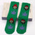 Unisex Casual Cartoon Cotton Blending Crew Socks A Pair