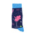 Unisex Casual Cartoon Nylon Cotton Printing Crew Socks A Pair