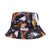 Unisex Casual Cartoon Wide Eaves Bucket Hat