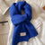 Unisex Casual Classic Style Solid Color Polyester Scarf