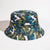 Unisex Casual Classic Style Streetwear Coconut Tree Flamingo Wide Eaves Bucket Hat