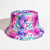 Unisex Casual Classic Style Streetwear Coconut Tree Flamingo Wide Eaves Bucket Hat