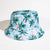 Unisex Casual Classic Style Streetwear Coconut Tree Flamingo Wide Eaves Bucket Hat