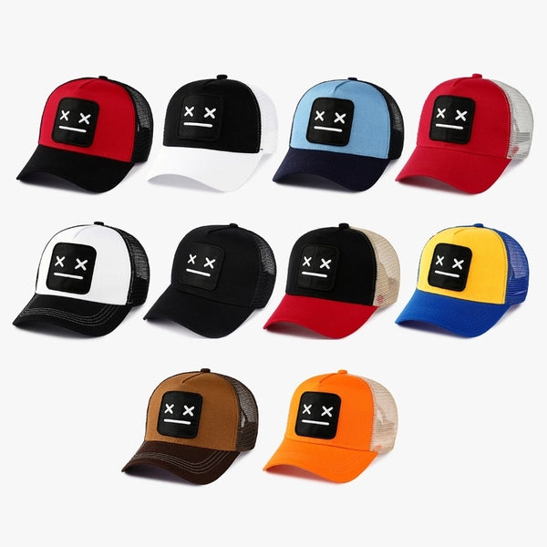 Unisex Casual Commute Color Block Curved Eaves Baseball Cap