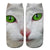 Unisex Casual Cute Cat Polyester Cotton Printing Crew Socks A Pair