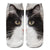 Unisex Casual Cute Cat Polyester Cotton Printing Crew Socks A Pair