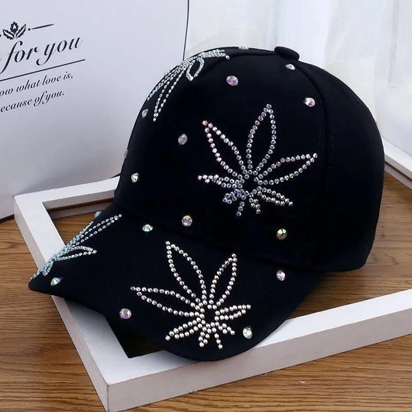 Unisex Casual Elegant Streetwear Letter Flower Butterfly Curved Eaves Baseball Cap