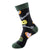 Unisex Casual Fruit Hamburger Poached Egg Cotton Spandex Polyester Ankle Socks A Pair