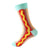 Unisex Casual Fruit Hamburger Poached Egg Cotton Spandex Polyester Ankle Socks A Pair