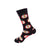 Unisex Casual Fruit Hamburger Poached Egg Cotton Spandex Polyester Ankle Socks A Pair