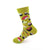 Unisex Casual Fruit Hamburger Poached Egg Cotton Spandex Polyester Ankle Socks A Pair