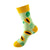 Unisex Casual Fruit Hamburger Poached Egg Cotton Spandex Polyester Ankle Socks A Pair