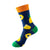 Unisex Casual Fruit Hamburger Poached Egg Cotton Spandex Polyester Ankle Socks A Pair