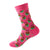 Unisex Casual Fruit Hamburger Poached Egg Cotton Spandex Polyester Ankle Socks A Pair