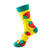 Unisex Casual Fruit Hamburger Poached Egg Cotton Spandex Polyester Ankle Socks A Pair