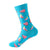 Unisex Casual Fruit Hamburger Poached Egg Cotton Spandex Polyester Ankle Socks A Pair