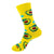 Unisex Casual Fruit Hamburger Poached Egg Cotton Spandex Polyester Ankle Socks A Pair