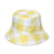 Unisex Casual Lattice Bucket Hat