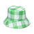 Unisex Casual Lattice Bucket Hat