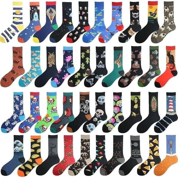 Unisex Casual Letter Cotton Printing Ankle Socks A Pair