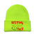 Unisex Casual Letter Eaveless Wool Cap