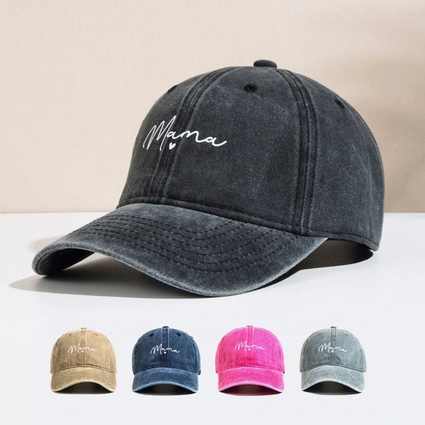 Unisex Casual Letter Printing Curved Eaves Baseball Cap