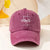 Unisex Casual Letter Printing Curved Eaves Baseball Cap