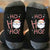 Unisex Casual Letter Snowman Cotton Crew Socks