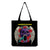 Unisex Casual Punk Skull Shopping Bags