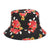 Unisex Casual Simple Style Animal Fruit Printing Wide Eaves Bucket Hat