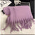 Unisex Casual Simple Style Classic Style Lattice Imitation Cashmere Scarf