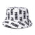 Unisex Casual Simple Style Letter Printing Wide Eaves Bucket Hat