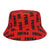 Unisex Casual Simple Style Letter Printing Wide Eaves Bucket Hat