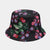 Unisex Casual Simple Style Printing Sun Leaves Printing Wide Eaves Bucket Hat