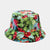 Unisex Casual Simple Style Printing Sun Leaves Printing Wide Eaves Bucket Hat