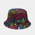 Unisex Casual Simple Style Printing Sun Leaves Printing Wide Eaves Bucket Hat