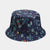 Unisex Casual Simple Style Printing Sun Leaves Printing Wide Eaves Bucket Hat