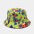 Unisex Casual Simple Style Printing Sun Leaves Printing Wide Eaves Bucket Hat