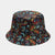 Unisex Casual Simple Style Printing Sun Leaves Printing Wide Eaves Bucket Hat