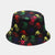 Unisex Casual Simple Style Printing Sun Leaves Printing Wide Eaves Bucket Hat