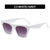 Unisex Casual Solid Color Ac Polygon Full Frame Sunglasses