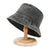 Unisex Casual Solid Color Flat Eaves Bucket Hat