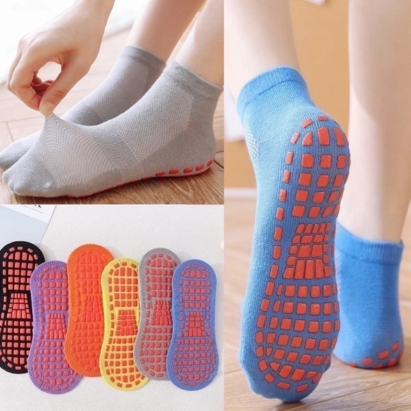 Unisex Casual Solid Color Nylon Cotton Crew Socks A Pair