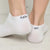 Unisex Casual Solid Color Polyester Jacquard Socks Ankle Socks