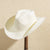 Unisex Casual Solid Color Wide Eaves Straw Hat